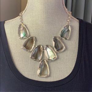 Kendra Scott.  Harlow necklace.  Silver. ~19”